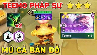 ÁM ẢNH TÂM LÝ VỚI TEEMO 3 SAO + 7 PHÁP SƯ THIỆN XẠ _ PHỌT MÙ CẢ BẢN ĐỒ + 1 SHOT TEAM ĐỊCH CỰC PHÊ