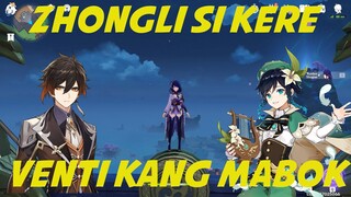 Zhongli Venti Menurut Raiden Shogun