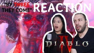 Diablo IV Announce Cinematic | By Three They Come | REACTION