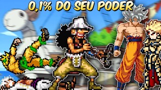 ENTÃO É ISSO QUE ACONTECERIA SE O GOD USOPP USASSE 1% DO SEU PODER NO MUGEN