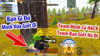 Phát Hiện Trong Team Có HACK. RinRin Bật Mic Nhờ Team Địch Tiêu Diệt HACK | PUBG Mobile