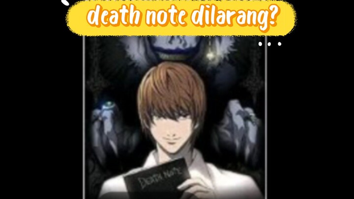 Death note dilarang???
