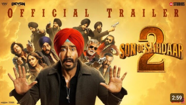 SON OF SARDAAR-2 in hindi trailer 2025