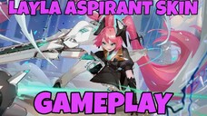 NON-PRO LAYLA GAMEPLAY! ASPIRANT SKIN LAYLA!