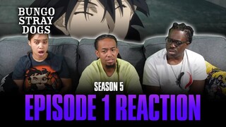 The Strongest Man | Bungo Stray Dogs S5 Ep 1 Reaction
