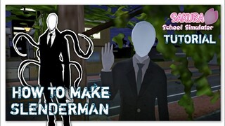 How to make Slenderman | Easy Tutorial | Sakura School Simulator