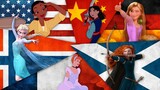Disney Princesses singing in their Native Languages