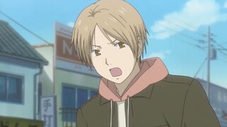 Natsume and Neko-sensei quarreled, but they still made fun of Natori's commercial together hahahaha 