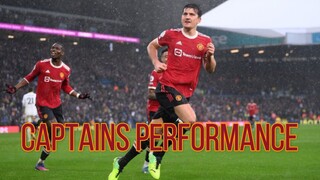 Harry Maguire’s game by numbers vs Leeds United