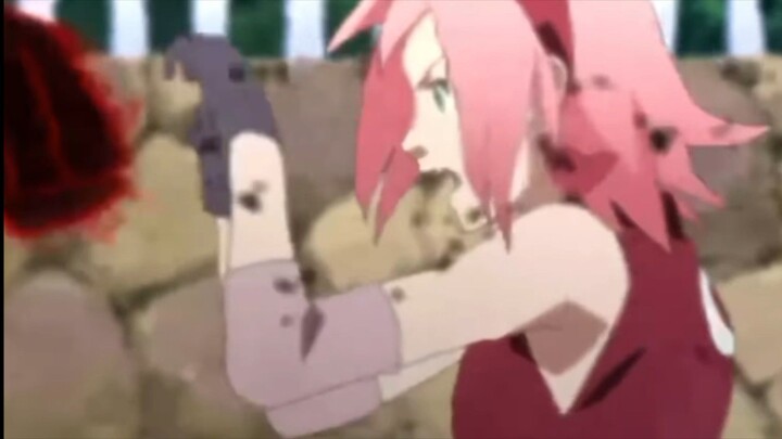 Kurama pukul sakura demi Naruto😱