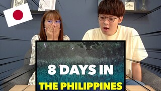 JAPANESE React to 8 days in the Philippines