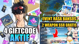 *4 GIFTCODE AKTIF* Event Paling GOKIL! FREE 2 Weapon, 2 Kostum, Puluhan Tiket | Solo Leveling ARISE