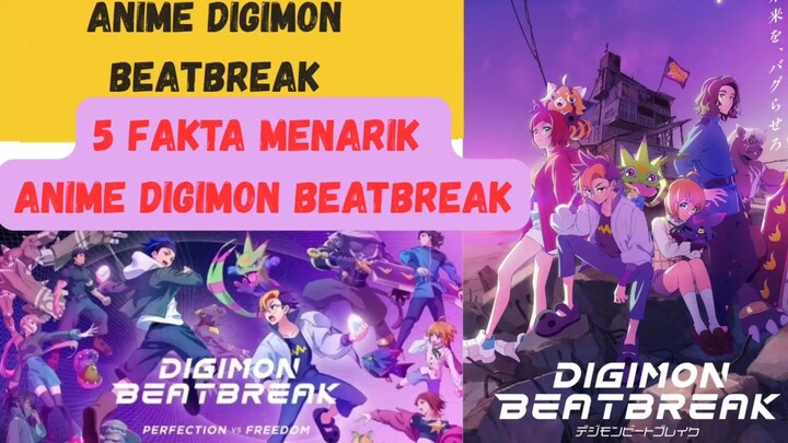 Anime jaman dulu yang ada versi terbarunya, 5 fakta menarik anime Digimon beatbreak