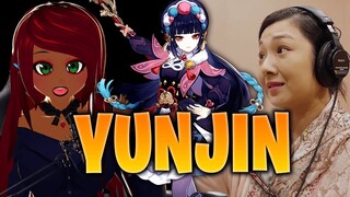 Beautiful! Behind the Scenes LIVE REACTION Look at the Creation of Yun Jin | Genshin Impact