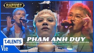 Phạm Anh Duy thả vocal cực chất giúp rapper bùng nổ tại RAP VIỆT MÙA 2