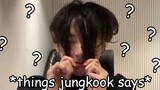 [KPOP]Những câu nói nhận diện Jungkook|BTS Jungkook