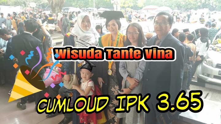 Wisuda Tante Vina - CUMLOUD IPK 3.64 - UNICOM BANDUNG - Sabuga ITB