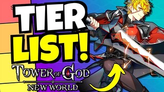 TIER LIST GLOBAL LAUNCH!!! [Tower of God: New World]