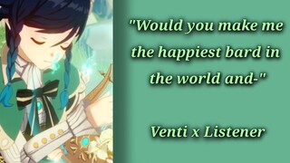 Venti proposes to you! [M4A] Venti x Listener