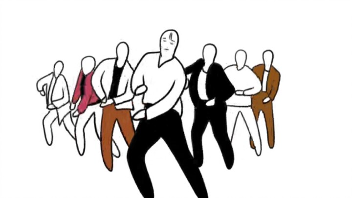 谁还没看过地租这个搞笑舞蹈视频，jeno的头发哈哈