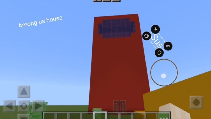 I build the among us house and next video is dead body house