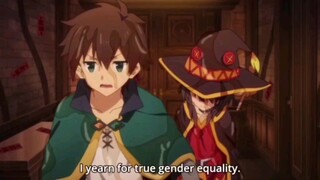 Kazuma:I yearn for gender equality