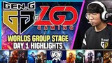GEN vs LGD Highlight Chung Kết Thế Giới 2020 Vòng Bảng Ngày 1 | Gen.G vs LGD Gaming