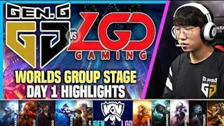 GEN vs LGD Highlight Chung Kết Thế Giới 2020 Vòng Bảng Ngày 1 | Gen.G vs LGD Gaming