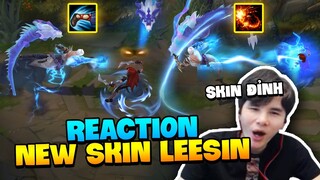 GẦY REACTION | GẦY CHOÁNG NGỢP VỚI SKIN LEESIN TRIỆU LONG SƯ  CỦA RIOT SẮP RA