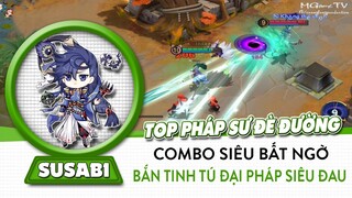 Onmyoji Arena | Susabi vẫn là pháp sư mạnh, đè đường tốt với tuyệt chiêu bắn tinh tú đại pháp