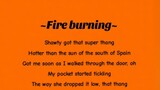 FIRE BURNING lyrics TikTok🤎
