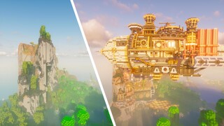 ฉันสร้างเรือเหาะพลังไอน้ำขนาดยักษ์ในเกม Survival!