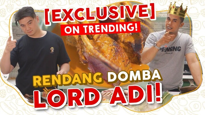 EXCLUSIVE! RENDANG DOMBA LORD ADI ❗❗