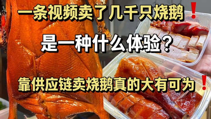 Một video mà bán được mấy nghìn con ngỗng quay – cảm giác đó là như thế nào? Một chuỗi cung ứng đáng