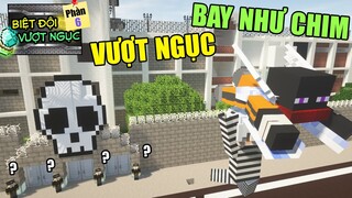 Minecraft Biệt Đội Vượt Ngục (Phần 6) #4- VƯỢT NGỤC THÀNH CÔNG BẰNG CÁCH MỌC CÁNH BAY NHƯ CHIM 👮vs🦅