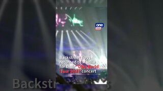 #WATCH | Backstreet boys is back, and the Filipino fans went wild!