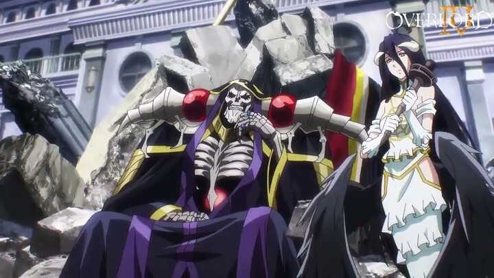Ainz completely Destroyed Re-Estize Kingdom to show his power | Overlord Season 4 Episode 13