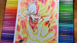 Drawing TODOROKI SHOUTO - Boku no Hero Academia