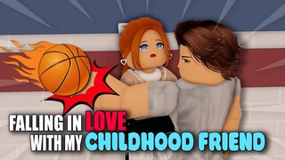 👉 Falling in love with my childhood friend | Cute Roblox TV