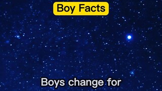 Boy Facts