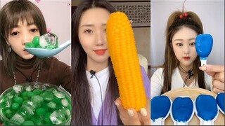 [ASMR] THÁNH ĂN ĐÁ| Ăn Đá lạnh, chocola đông lạnh đa màu sắc| Ice Eating MUKBANG SATİSFYİNG#192
