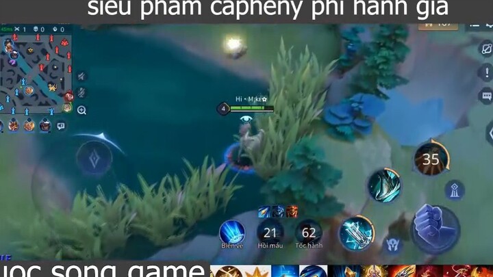 siêu phẩm capheny phi hành gia p2 #cuocsonggame