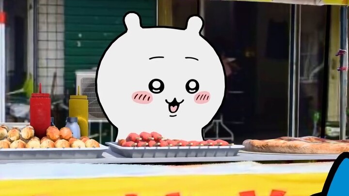 Xiao Ba buys Christmas cookies