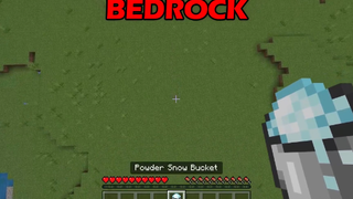 xô nước MLG java vs bedrock