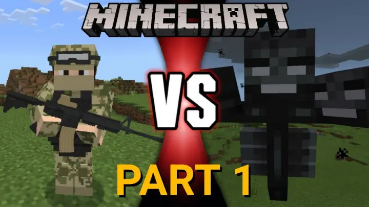 Minecraft Battle: US Army VS The Wither (Part 1: West Virginia)