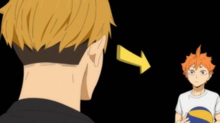 Gong Yu: I don’t want to compete with the bad guy. Kageyama: I’m not the bad guy, Hinata is.