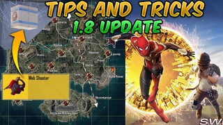 1.8 Update Tips and Tricks (PUBG Mobile/BGMI) Web Shooters Location + Guide/Tutorial (Spider-Man)