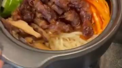 Delicious Asian meal for when being hungry !