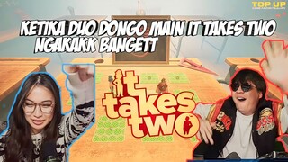 KETIKA DUO DONGO BRO DEAN & ADEL MAIN IT TAKES TWO. RIBUT MULU NGAKAK TERUS - CLIP DEANKT