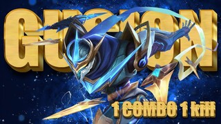 GUSION ONE SHORT COMBO SKILL | BEST BUILD IN 2022 [MUST-WATCH] | GUSION TOP BUILD 2022 | MLBB